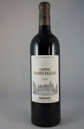Château Marquis d'Alesme Becker A.O.P. Margaux 3e Grand Cru Classé